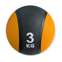 Медбол двокольоровий з відскоком 3 кг MDB2-3kg Медбол двокольоровий з відскоком 3 кг MDB2-3kg