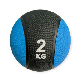Медбол двокольоровий з відскоком 2 кг MDB2-2kg