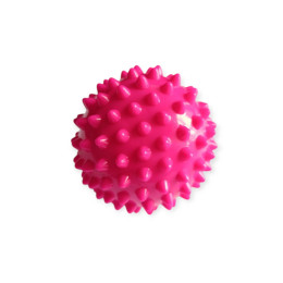 М'яч масажний «Голочки» S45-rose red жорсткий рожевий