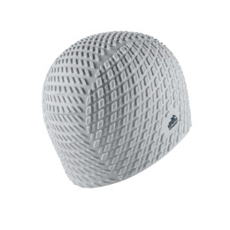 Шапочка для плавання YMKK CONQUEST силіконова сіра YMKK-grey