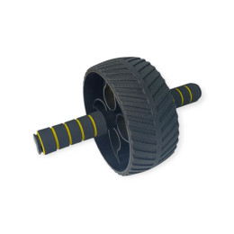 Ролик для преса одноколісний з килимком чорний PO-HD-Black