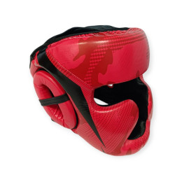 Шолом боксерський закритий червоний М HT-M1-M-Red