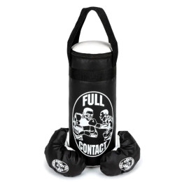 Набір боксерський дитячий Full Contact чорний великий