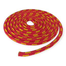 Скакалка гімнастична 3 м червоно-жовта TS02-rd-ye Скакалка гімнастична 3 м червоно-жовта TS02-rd-ye