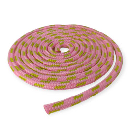 Скакалка гімнастична 3 м рожево-салатова TS02-pk-lgr Скакалка гімнастична 3 м рожево-салатова TS02-pk-lgr