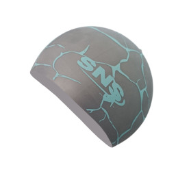 Шапочка для плавання силіконова WATER RIPPS сіра SC-SW-grey