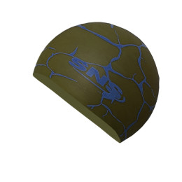 Шапочка для плавання силіконова WATER RIPPS чорна SC-SW-black