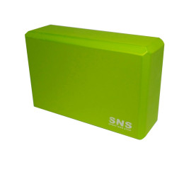 Блок для йоги зелений YJ-K-Green Блок для йоги зелений YJ-K-Green