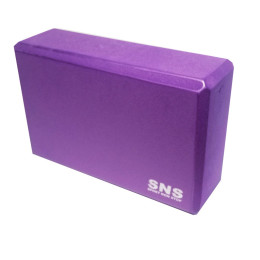 Блок для йоги фіолетовий YJ-K-Purple Блок для йоги фіолетовий YJ-K-Purple