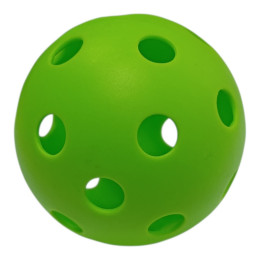 М'яч для флорболу Training зелений 72 мм