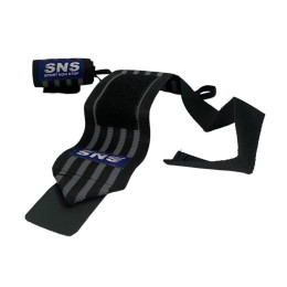 Напульсник фіксуючий для тяги чорно-сірий TA7-Grey