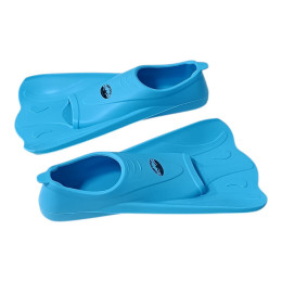 Ласти для плавання в басейні блакитні TE-HD-3032-AZ розмір 30-32