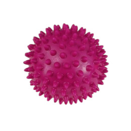 М'яч масажний d 9 см рожевий надувний D9 (60Гр)-МА