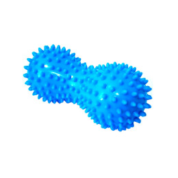 М'яч подвійний масажний синій YJ-HS8-С М'яч подвійний масажний синій YJ-HS8-С