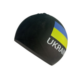 Шапочка для плавання SNS ПРАПОР чорна FL-black