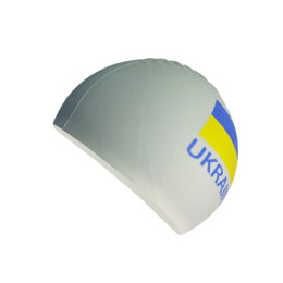 Шапочка для плавання SNS ПРАПОР біла FL-white Шапочка для плавання SNS ПРАПОР біла FL-white