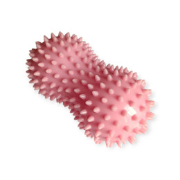 М'яч подвійний масажний рожевий YJ-HS8-rose red М'яч подвійний масажний рожевий YJ-HS8-rose red