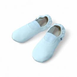 Чешки білі шкірозамінник розмір 17,5