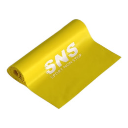 Еспандер латексна стрічка жовта легке навантаження 1515-35-Yellow